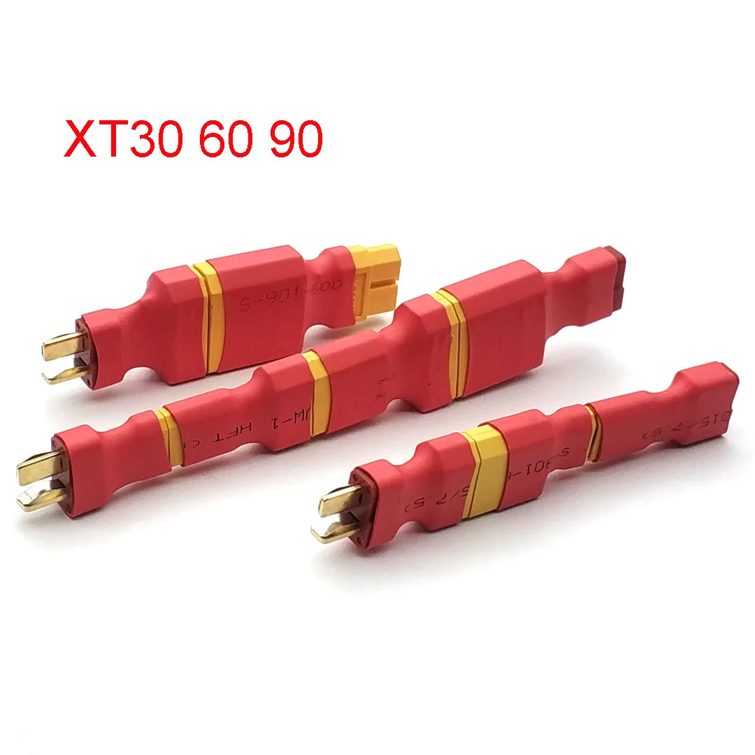 XT30 XT60 XT90 T Plug Deans Female To Male TRX Connectors Plug RC Lipo Battery Control Parts DIY XT60 TO T PLUG
