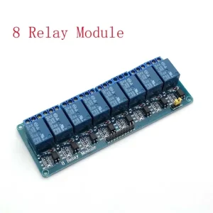 5V 12V 24V Relay Module with Optocoupler Relay Output 8 Way Relay Module for Arduino PLC Automation Equipment Control