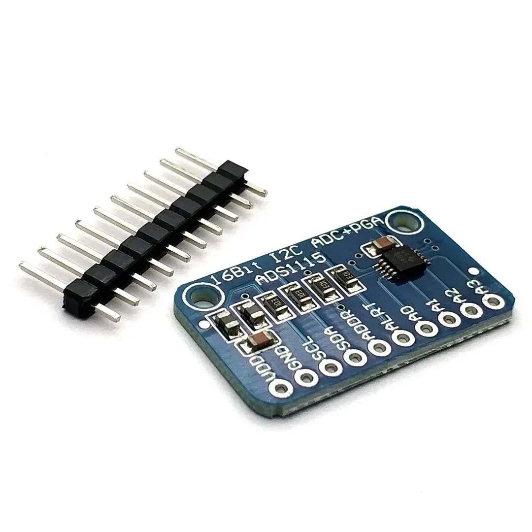 ADS1115 16 Bit I2C Module Precision ADC 4 Channel Development Board Pro Gain Amplifier 2.0V To 5.5V for Arduino RPI - Image 4