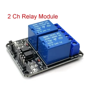 5V 12V 2 Channel Relay Module with Optocoupler Relay Output 2 Way Relay Module for Arduino