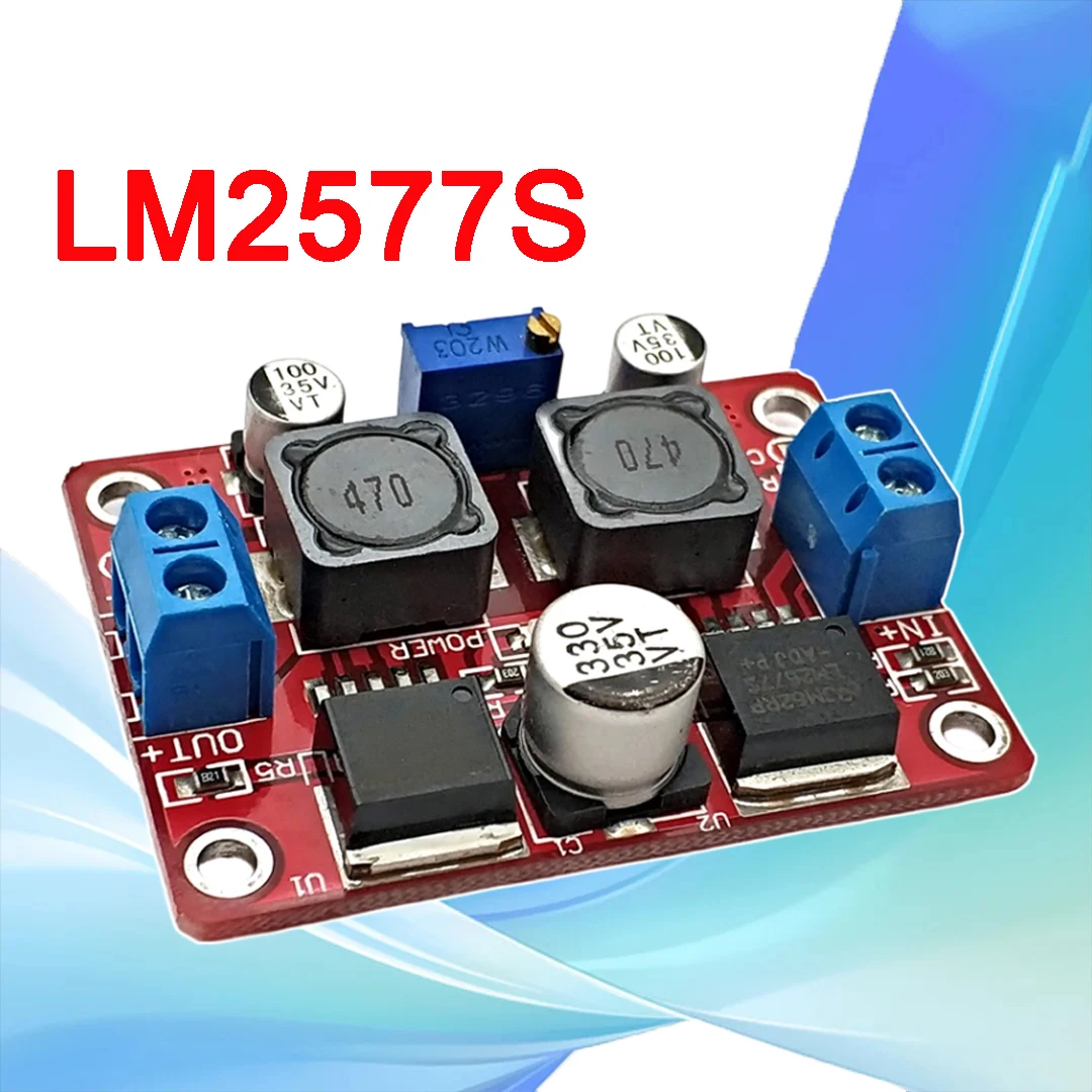 DC-DC Automatic Voltage Boosting Module LM2577S LM2596S Step Up Down Converter