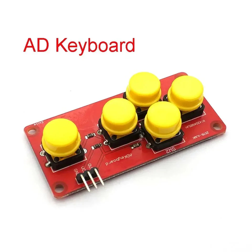 AD Keyboard Simulate Five Key Module Analog Button for Arduino Sensor Expansion Board