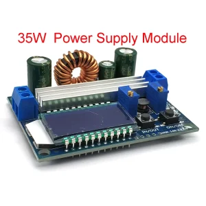 35W DC 5.5-30V To DC 0.5-30V Adjustable CC/CV Step Up Down Power Supply Module LCD Display Boots Buck Converter Board