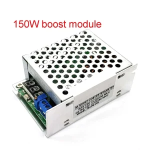 DC-DC DC 12-32V To 12-46V 8A 150W Step Up Boost Converter Power Supply Module Voltage Regulator LED Voltmeter with Case