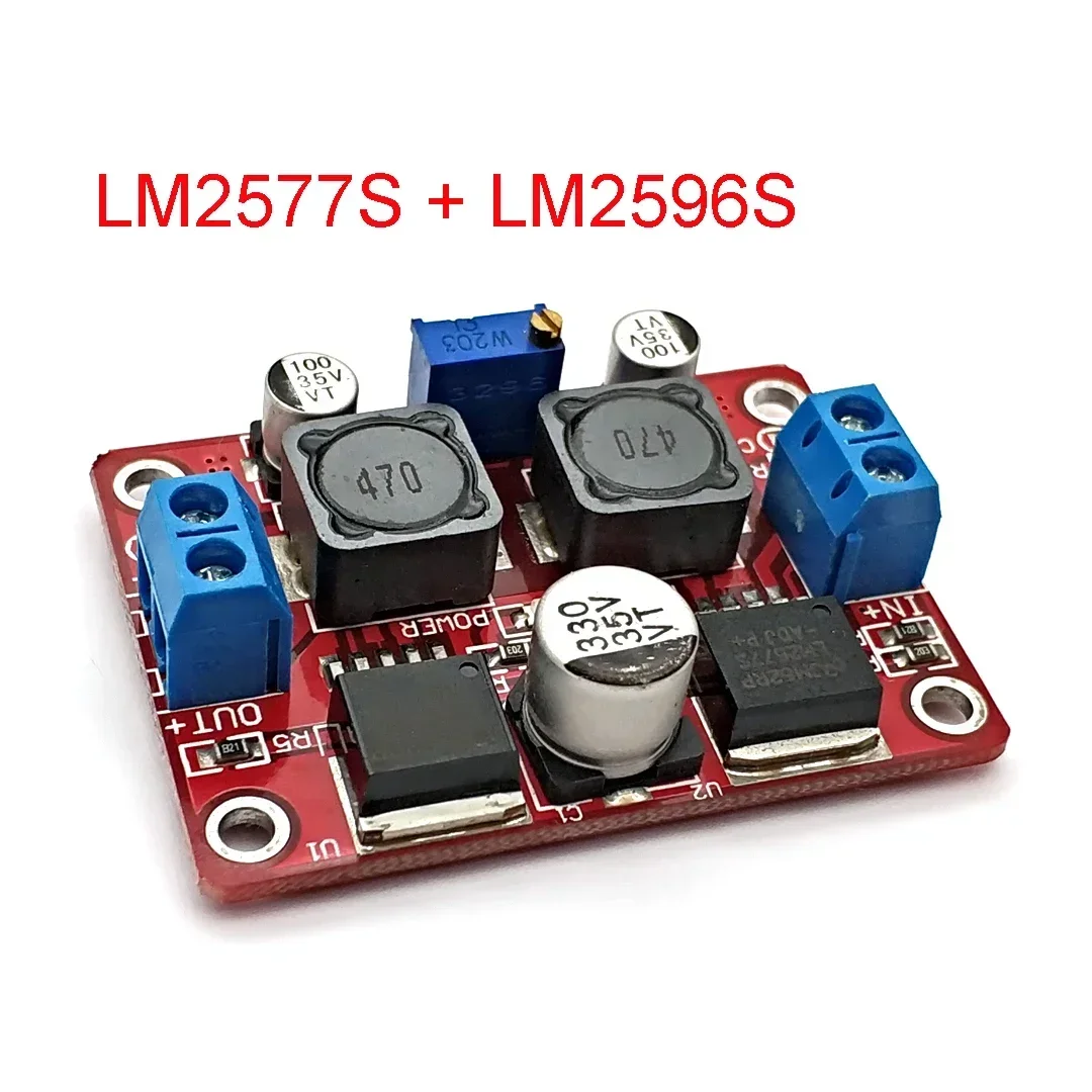 DC-DC Automatic Voltage Boosting Module LM2577S LM2596S Step Up Down Converter - Image 5