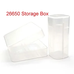 26650 Battery Storage Box 1 / 2 Case Holder Suitable for Batteries
