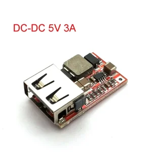 DC 6-24V 12V/24V To 5V 3A CAR USB Charger Module DC Buck Step Down Converter 12v 5v Power Supply Module