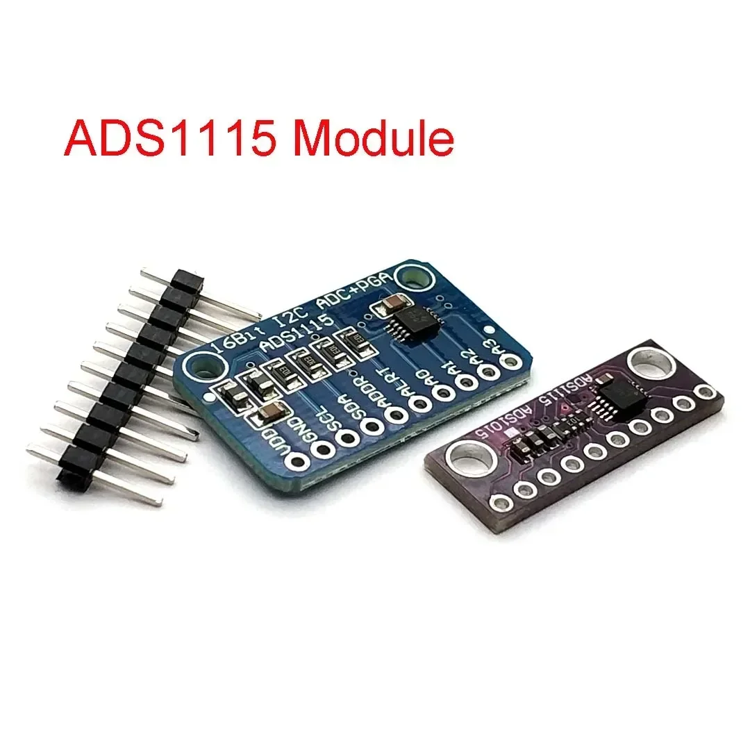 ADS1115 16 Bit I2C Module Precision ADC 4 Channel Development Board Pro Gain Amplifier 2.0V To 5.5V for Arduino RPI