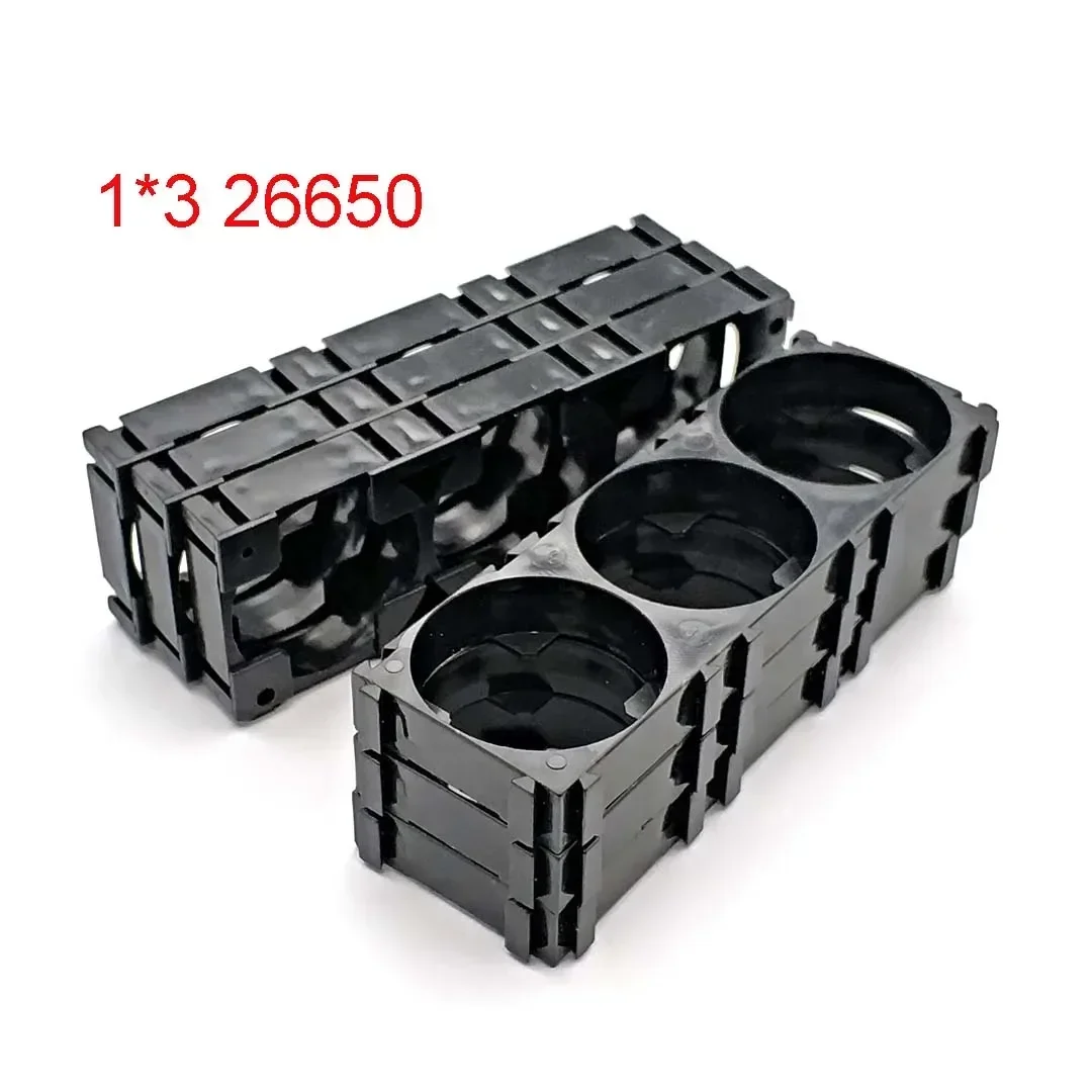 1*2 1*3 26650 26700 26800 Battery Holder Bracket Lithium Fixed Pack Diameter 26.3mm - Image 5