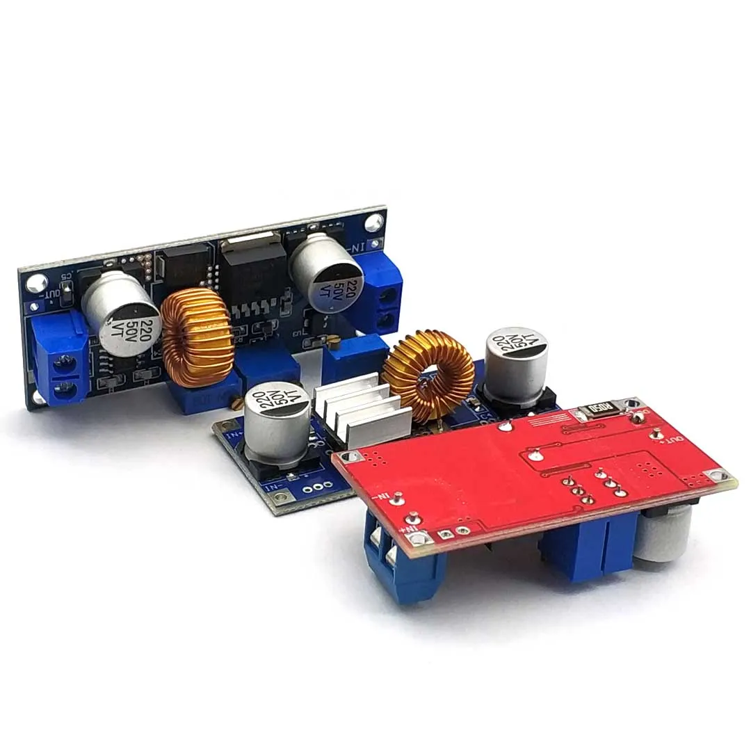 XL4015 5A DC-DC Converter 4-38V To 1.25-36V Adjustable Step-Down Module with Heat Sink Step-Down Module XL4015 4~38v 96% - Image 3