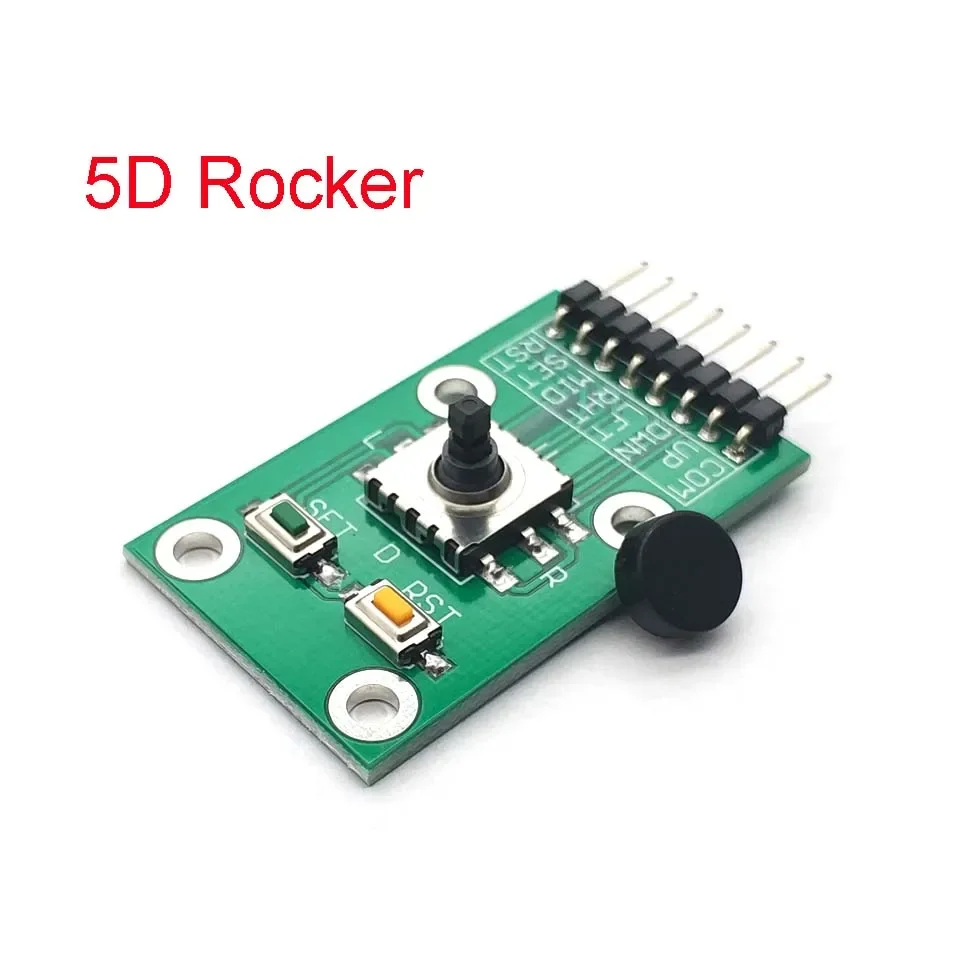 Five Direction Navigation Button Module MCU AVR Game 5D Rocker Joystick Independent Keyboard for Arduino Joystick Module