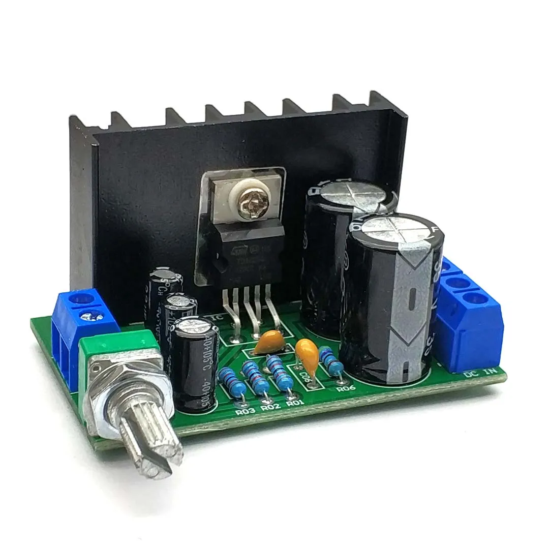 TDA2050 Mono Audio Power Amplifier Board Module DC/AC 12-24V 5W-120W 1-Channel - Image 2