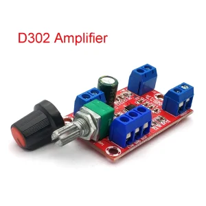 SFT-D302 Digital Power Amplifier Board Wide Voltage 12V Power Amplifier Module 30Wx2 High Power Module