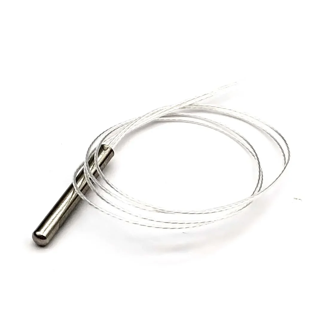 PT100 PT1000 Platinum Resister Temperature Sensor Waterproof Temp Probe -20~450 Celsius Insulated Shielding Fiberglass - Image 3