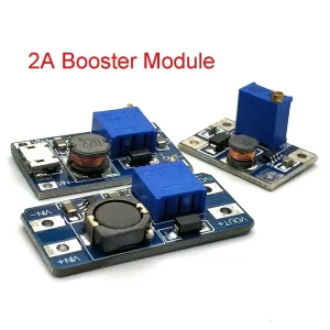 DC-DC Step-Up Power Module Micro TYPE-C USB Input Voltage Converter 2A Boost Pressure Plate Adjustable SX1308 MT3608