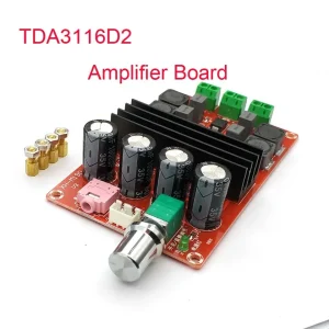 XH-M190 TDA3116D2 High-power Digital Amplifier Board TPA3116 Two-channel/way Amplifiers Module 12V-24V