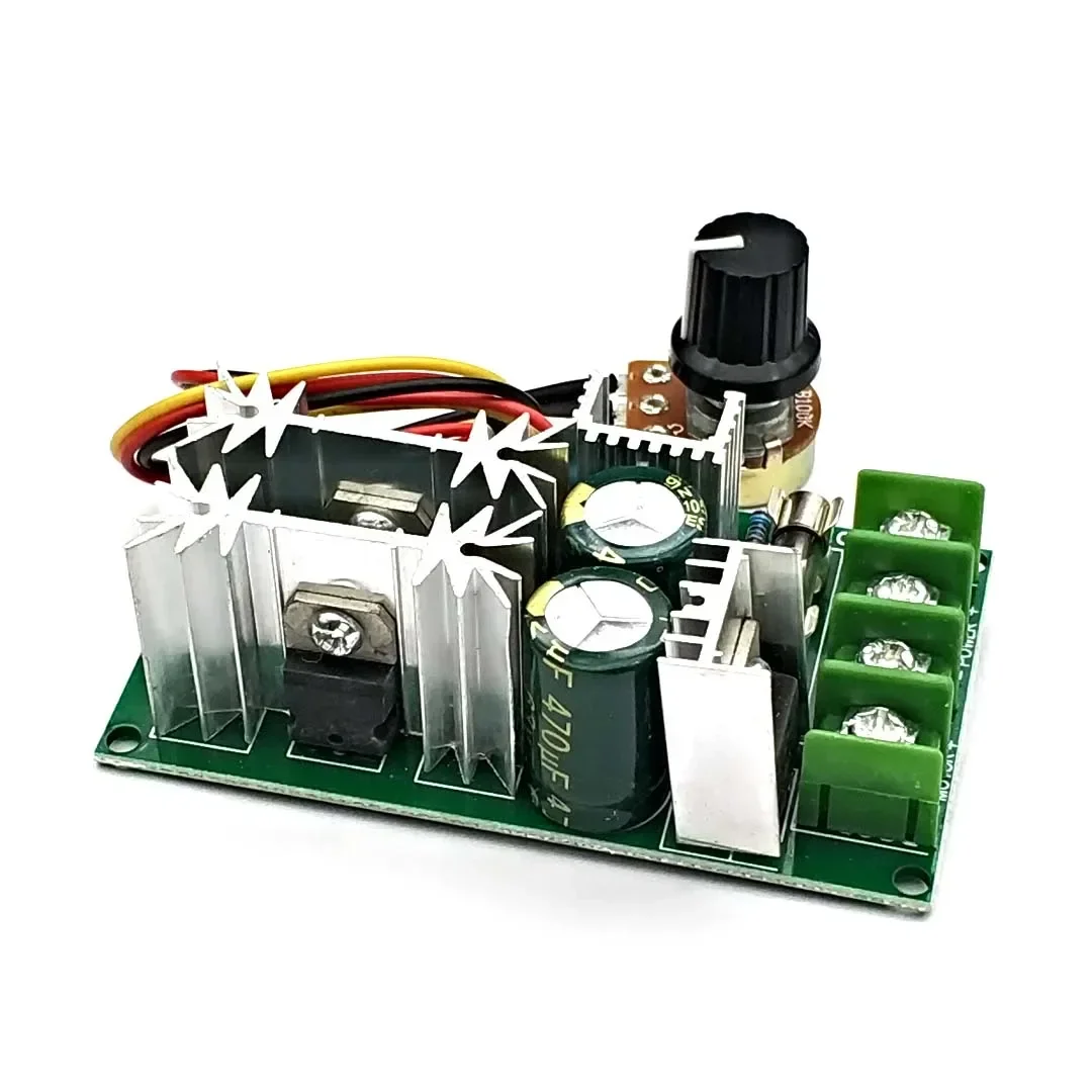 Universal DC10-60V PWM HHO RC Motor Speed Regulator Controller Switch 20A - Image 3