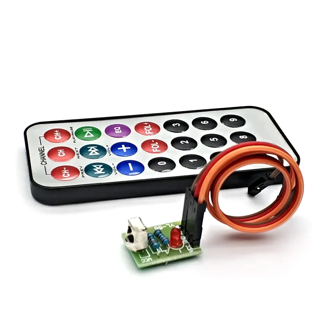 Infrared IR Wireless Remote Control Module Kits DIY Kit HX1838 for Arduino Raspberry Pi - Image 2
