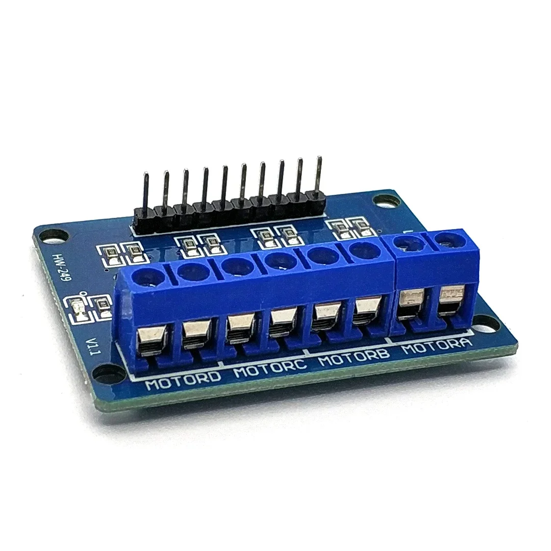 L9110 L9110S / HG7881 HG7881CP 4 Road Motor Driven Module for Arduino 4 Channel DC Stepper Motor Driver Board H Bridge - Image 2