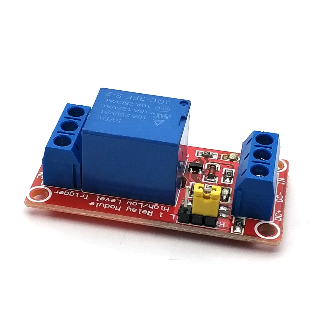 DC 5V 9V 12V 24V 1 Channel Relay Module with Optocoupler Shield Board High Low Level Trigger Power Supply Module Arduino - Image 3