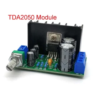 TDA2050 Mono Audio Power Amplifier Board Module DC/AC 12-24V 5W-120W 1-Channel