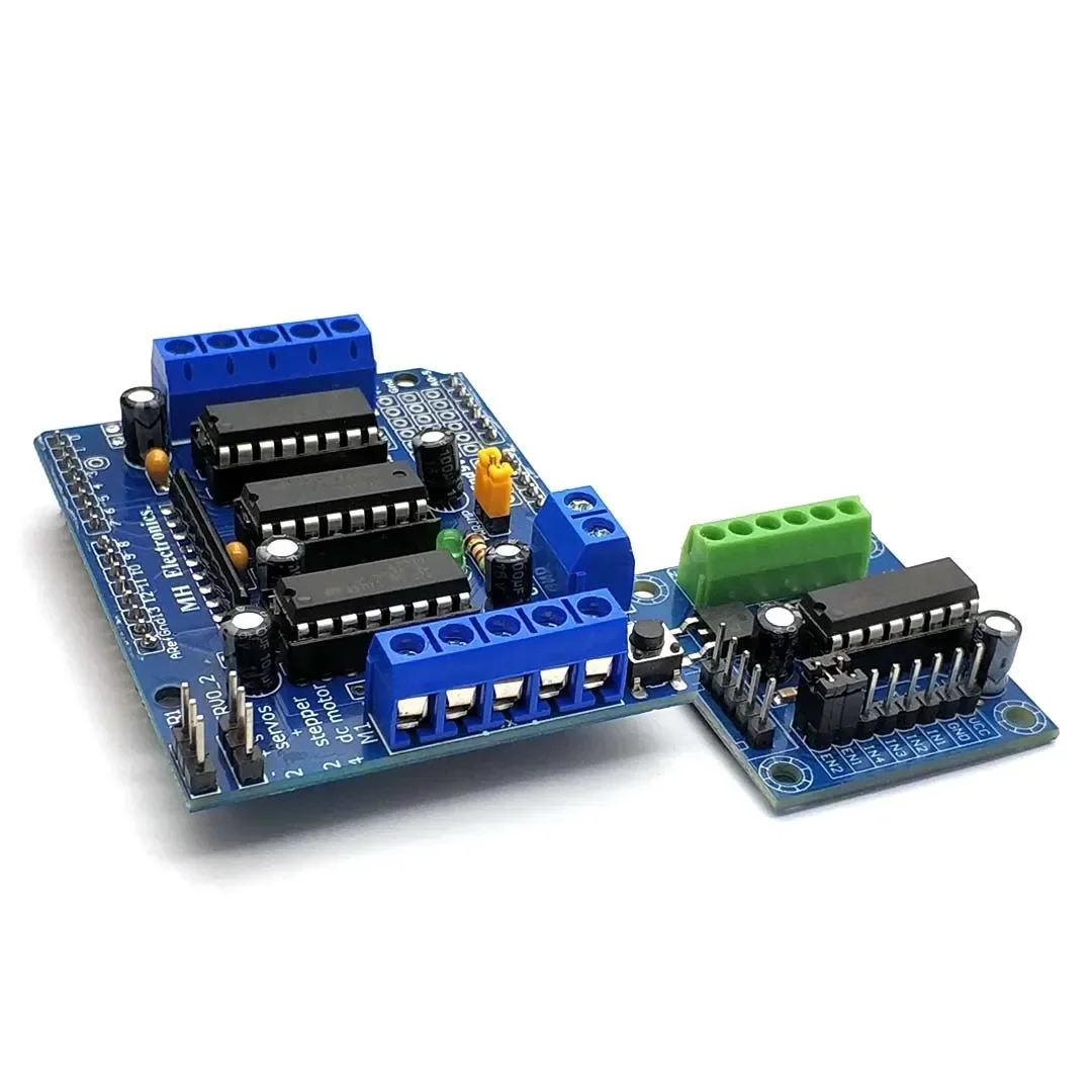 L293D Motor Drive Shield Dual for Arduino Duemilanove Motor Drive Expansion Board Motor Control Shield Mini L293D - Image 5