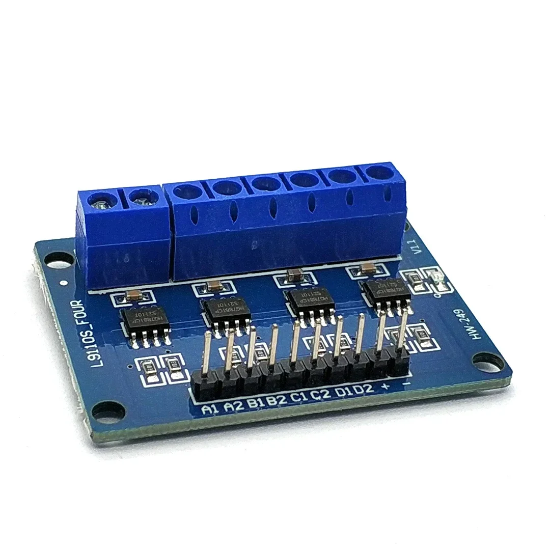 L9110 L9110S / HG7881 HG7881CP 4 Road Motor Driven Module for Arduino 4 Channel DC Stepper Motor Driver Board H Bridge - Image 3