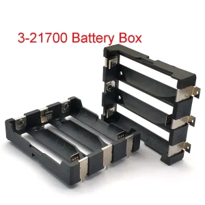 3 x 21700 Battery Holder Box Storage 3S Case