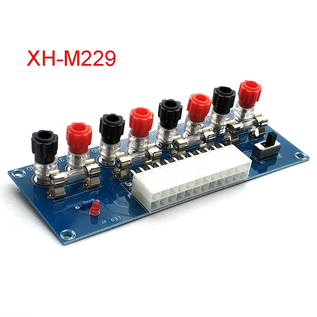 XH-M229 Desktop PC Chassis Power ATX Transfer To Adapter Board Power Supply Circuit Outlet Module 24Pin Output Terminal 24 Pins - Image 5
