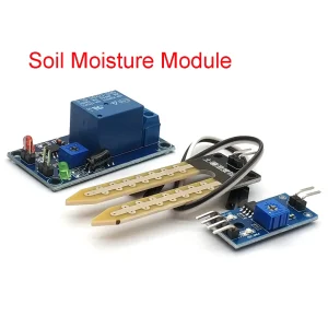 DC 5V 12V Soil Moisture Sensor Relay Control Module Automatic Watering of The Humidity Starting Switch LM393