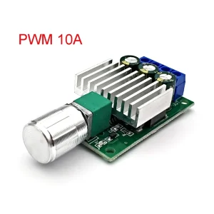12V 24V 10A PWM for DC Motor Speed Controller Adjustable Speed Regulator Dimmer Control Switch for Fan Motors LED Light