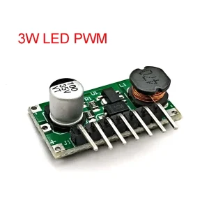 3W DC IN 7-30V OUT 700mA LED Lamp Driver Support PMW Dimmer DC-DC 7.0-30V To 1.2-28V Step Down Buck Converter Module