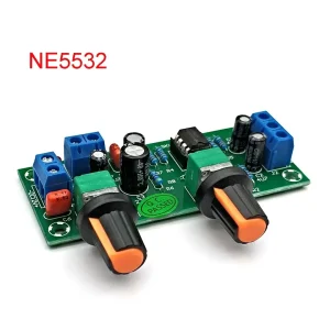 High-Precision Single Supply Low Pass Filter Board Wubwoofer Preamp Board 2.1 Channel DC 10-24v 22hz-300hz
