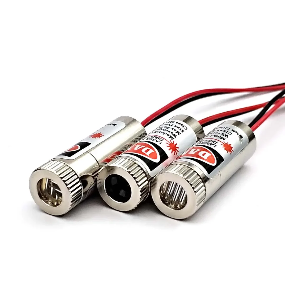 650nm 5mW Red Point / Line / Cross Laser Module Head Glass Lens Focusable Industrial Class - Image 3