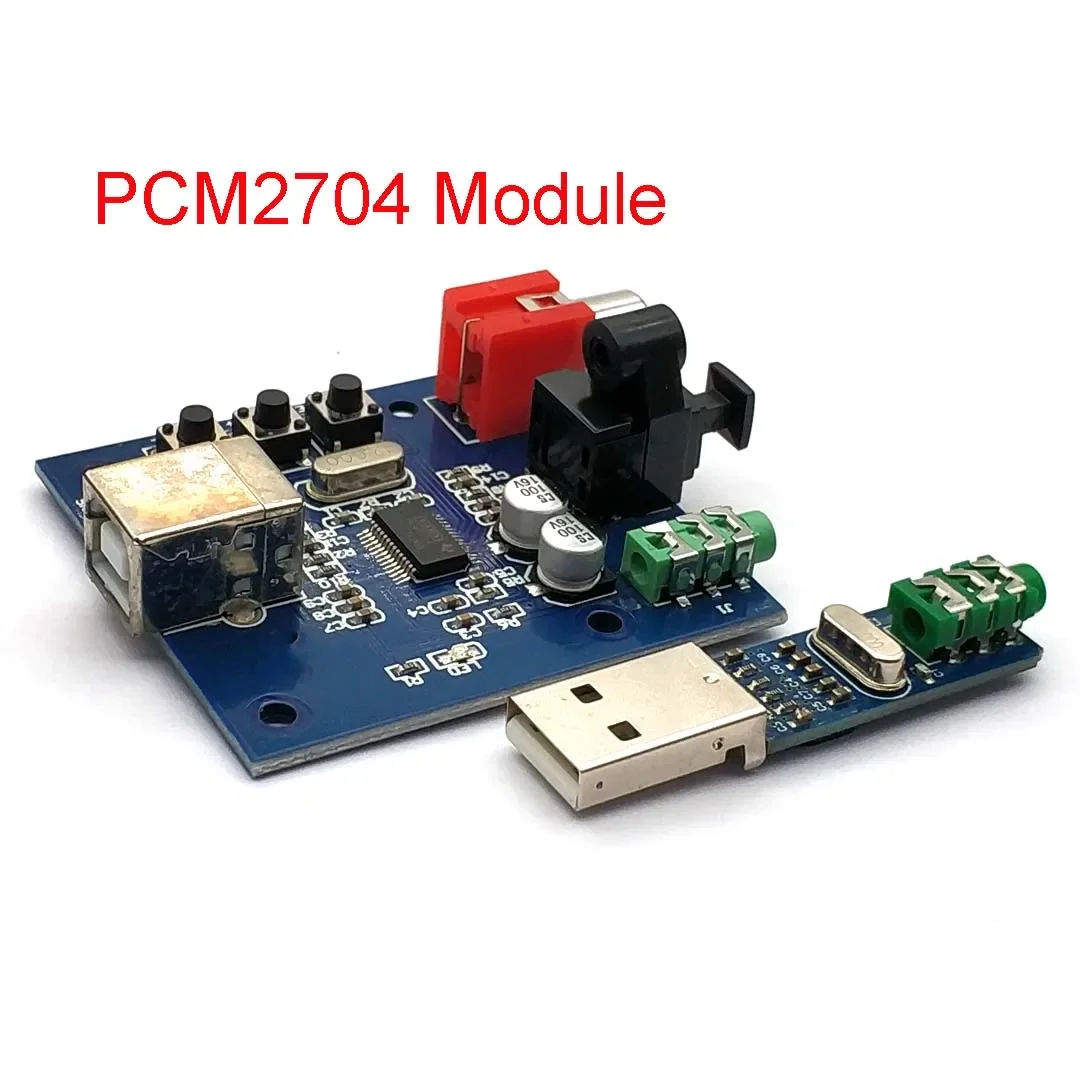 PCM2704 USB DAC HIFI USB Sound Card USB Power DAC Decoder Board Module MINI PCM2704 USB DAC USB