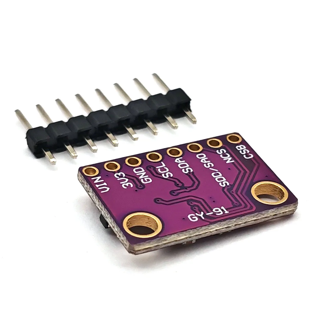 MPU-9250 MPU9250 BMP280 SPI IIC/I2C 10DOF Acceleration Gyroscope Compass 9-Axis Sensor Board Module GY-91 for Arduino 3-5V - Image 2