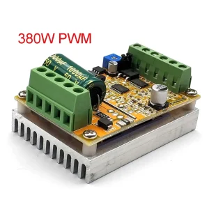 DC6.5-50V 380W BLDC Three Phase DC Brushless Motor Controller PWM Without Hall Sensor Hall Motor Control Driver Board Dropship