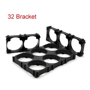 32650 32700 32900 Battery Case Holder Bracket Cell Safety Anti Vibration Brackets Batteries Connection Seat 1x2 1x3 2x3