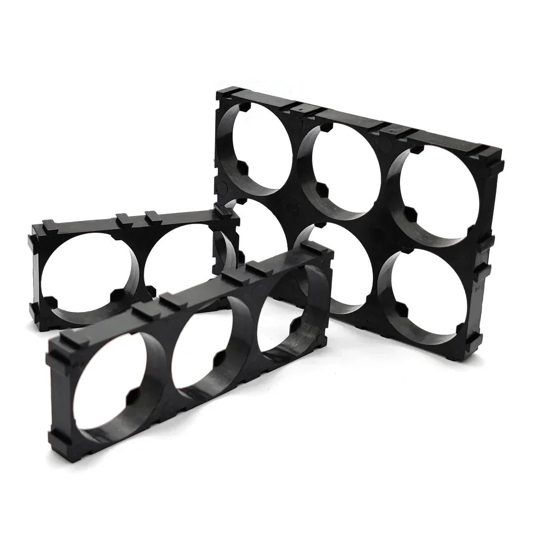 32650 32700 32900 Battery Case Holder Bracket Cell Safety Anti Vibration Brackets Batteries Connection Seat 1x2 1x3 2x3 - Image 3
