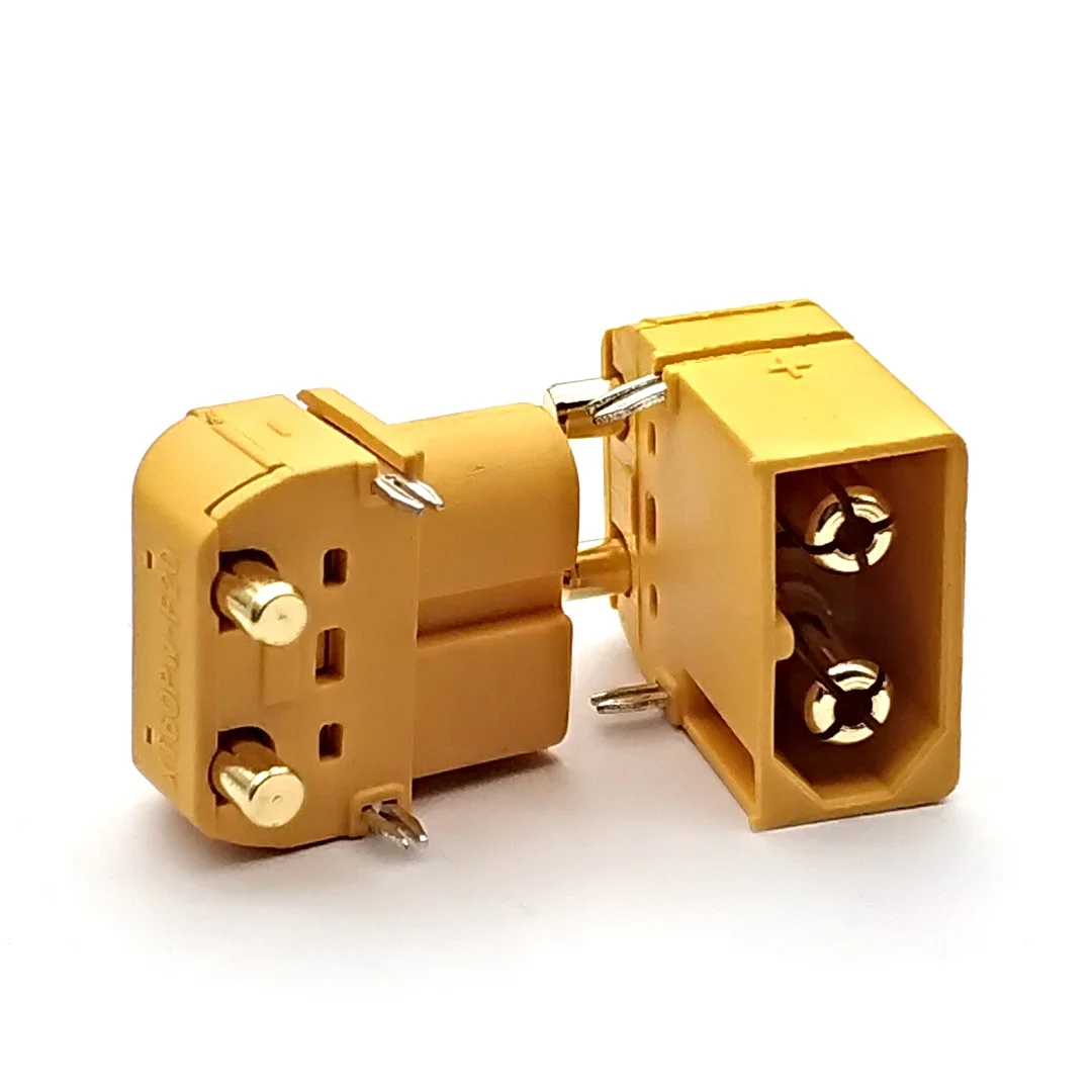 XT60PW XT60-PW Brass Gold Banana Bullet Male Female Connectors Plug Connect Parts for RC Lipo Battery PCB Board - Image 5