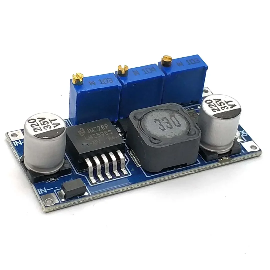 LM2596 Power Converter Step Down Module DC-DC 1.5V-35V Adjustable Power Supply 3.3V/5V/12V/24V - Image 4