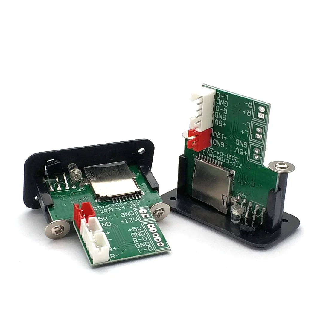 5V 12V MP3 WMA Decoder Board Car Audio USB TF Module MP3 Player with Remote Control Amplifier Board - Image 5
