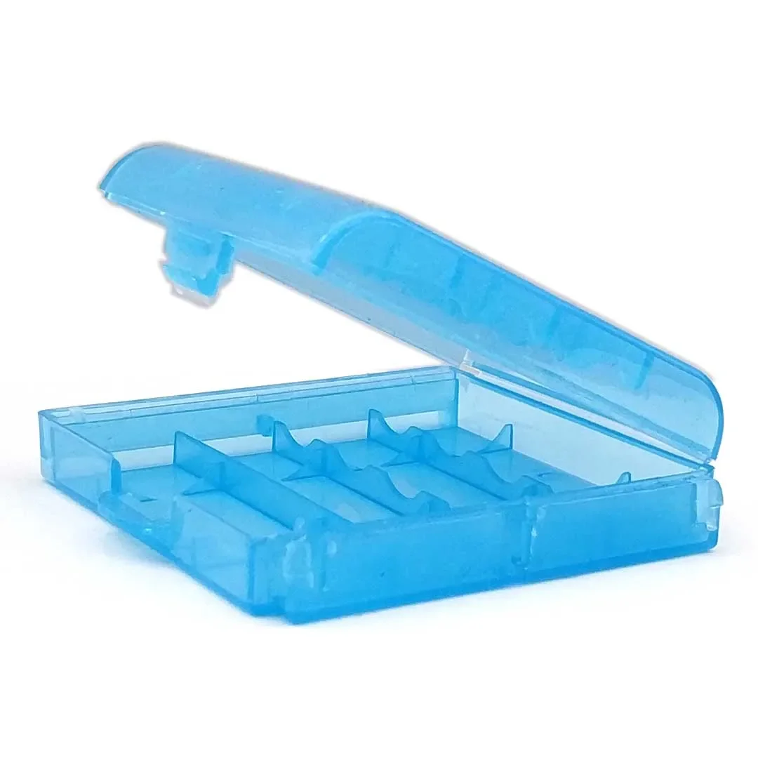 4 Slot Hard Container Case Battery Storage Box for AAA/AA/10440 14500 Organizer Accessories - Image 5