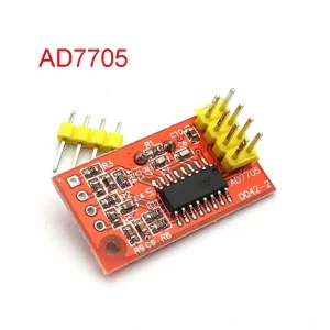 AD7705 Dual 16 Bit ADC Data Acquisition Module Input Gain Programmable SPI Interface TM7705