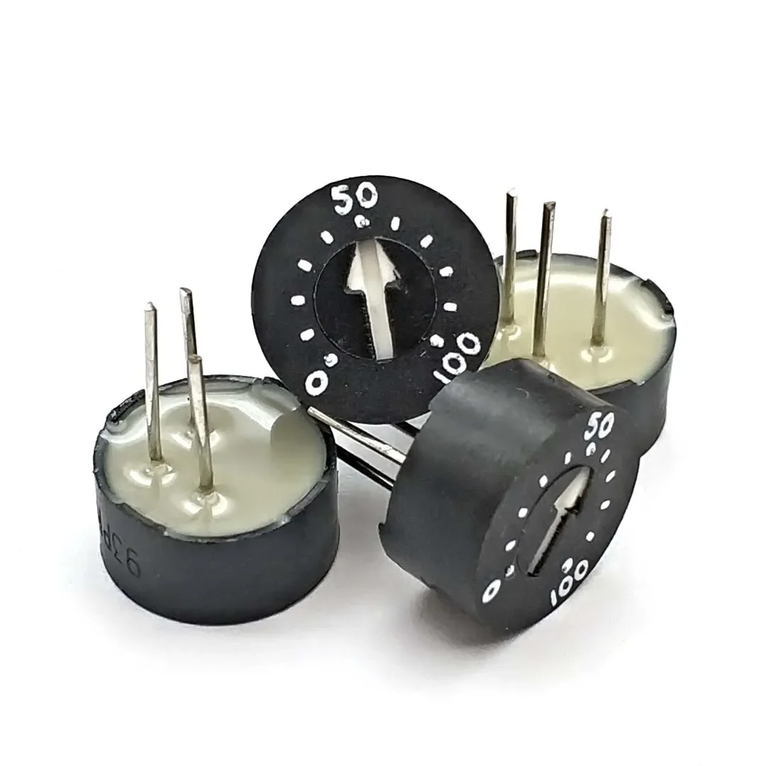 93PR102 93PR103 93PR501 Glass Glaze Potentiometer 93PR10K with Scale 1K 2K 5K10K 20K 50K 100K 200K 500K 1M 2M 500R - Image 2