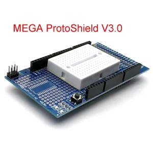 MEGA 2560 R3 Proto Prototype Shield V3.0 Expansion Development Board + Mini PCB Breadboard 170 Tie Points for Arduino DIY