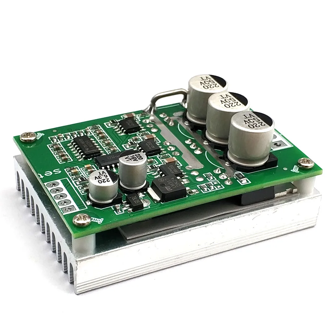500W 15A DC 12-36V Brushless Hall Free Motor Driver Board High Power Motor Foward Reverse Speed Controller Power Supply - Image 3