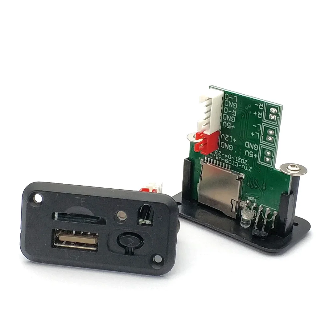 5V 12V MP3 WMA Decoder Board Car Audio USB TF Module MP3 Player with Remote Control Amplifier Board - Image 6