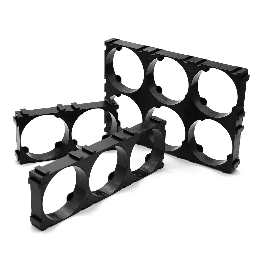 32650 32700 32900 Battery Case Holder Bracket Cell Safety Anti Vibration Brackets Batteries Connection Seat 1x2 1x3 2x3 - Image 4