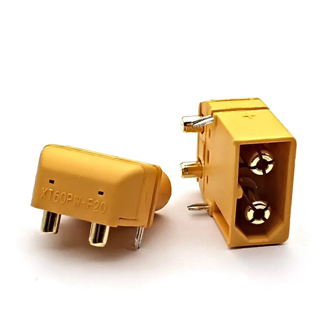 XT60PW XT60-PW Brass Gold Banana Bullet Male Female Connectors Plug Connect Parts for RC Lipo Battery PCB Board - Image 4